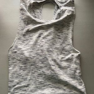 lulu cross back tank top
